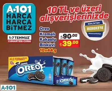 OREO KREMALI KAKAOLU BİSKÜVİ